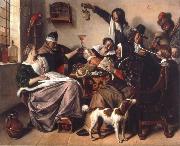 Jan Steen The Way hear it is the way we sing it France oil painting artist